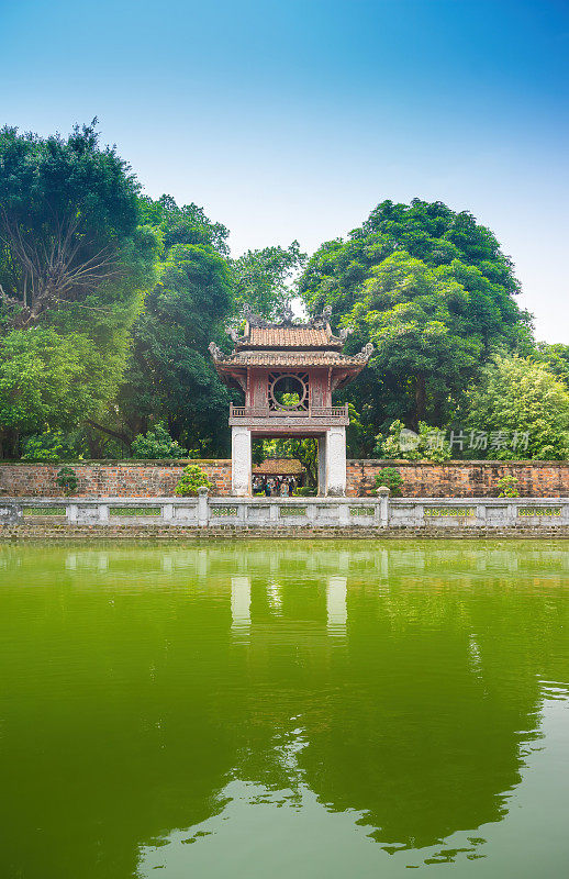 越南河内文庙的风景