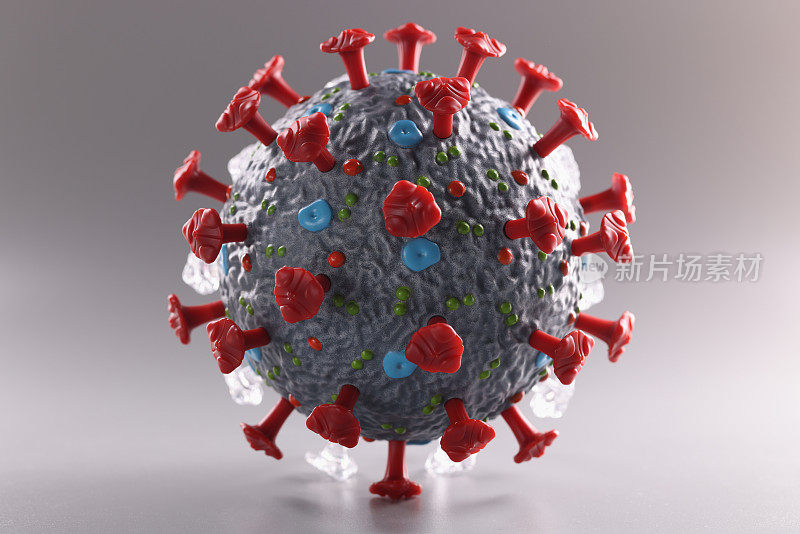 冠状病毒COVID-19显微解剖病毒与疾病
