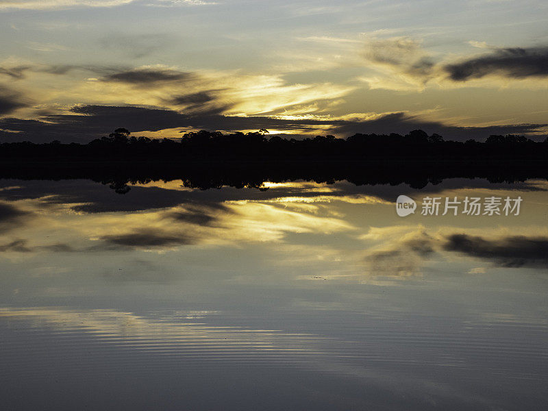 镜湖夕阳