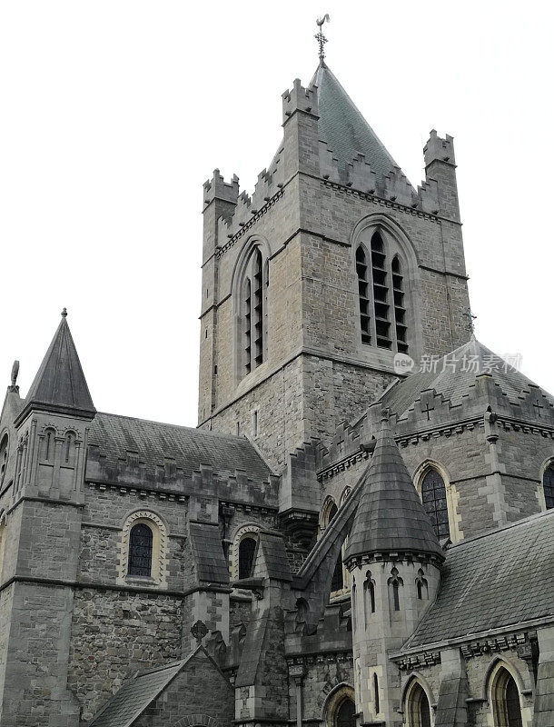 基督教堂大教堂，更正式的是都柏林的三位一体大教堂