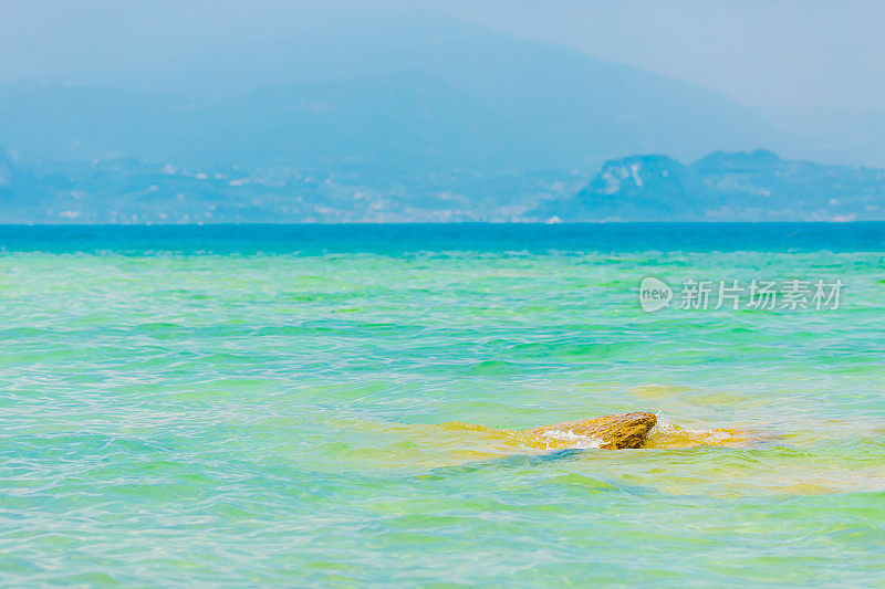 加尔达湖。意大利。欧洲。夏天之旅