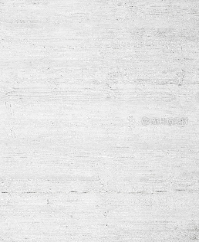 白色，灰色的木墙纹理，旧漆松木板