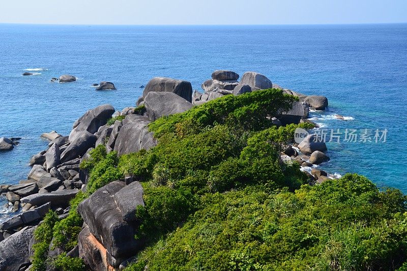 敖库尔克湾海景，泰国