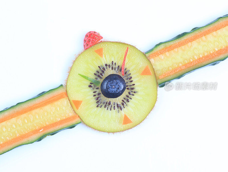 创意水果和蔬菜