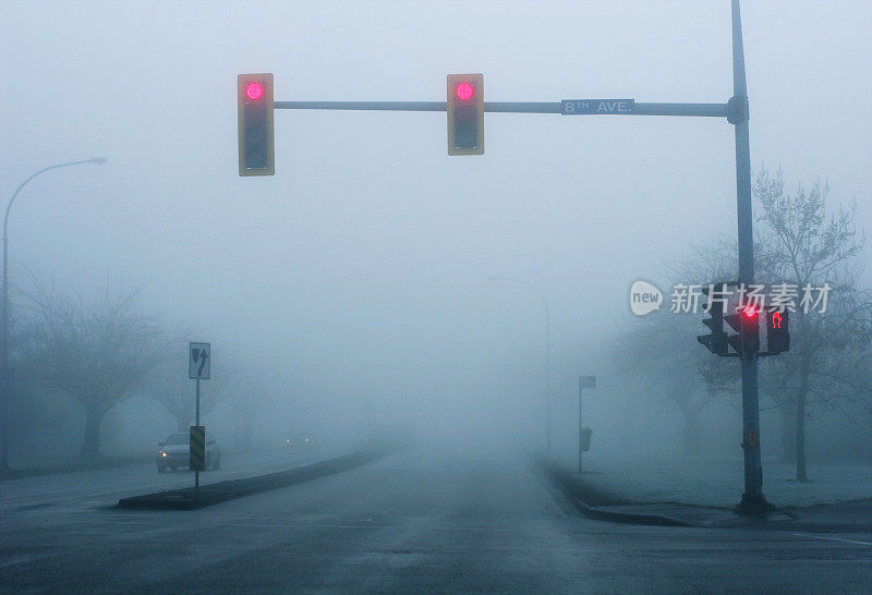 Fog-Urban十字路口