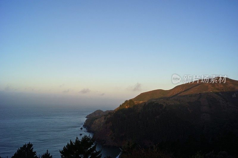 马林县海岸