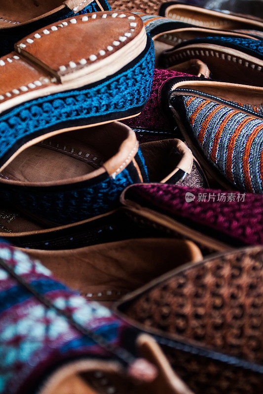 拉贾斯坦邦的传统鞋子
