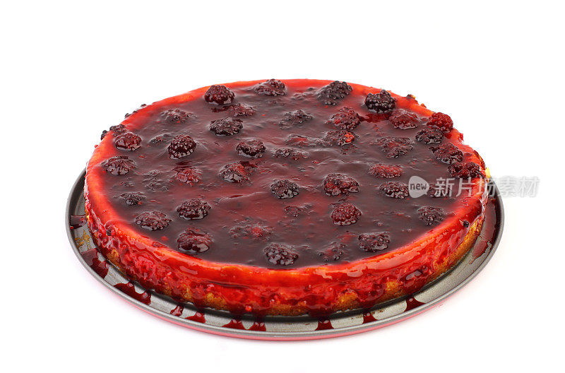 黑莓芝士蛋糕