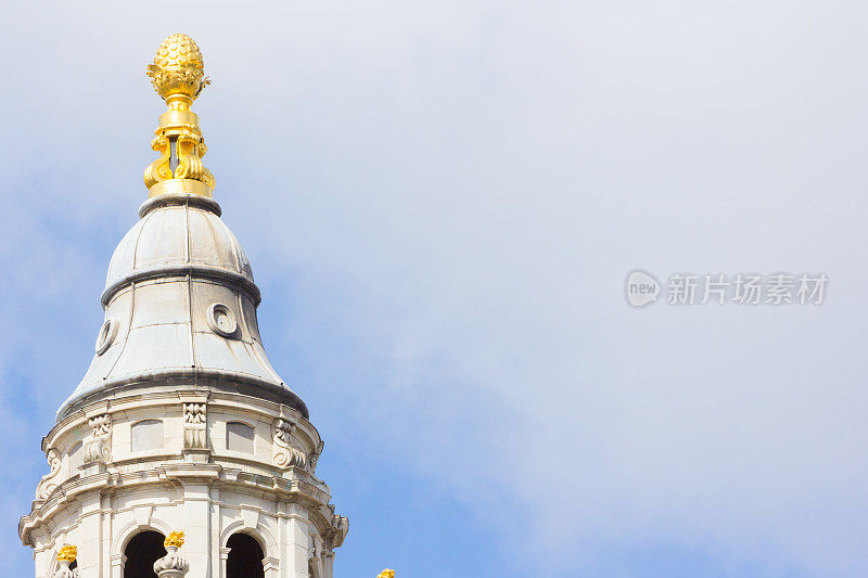英国伦敦的圣保罗大教堂