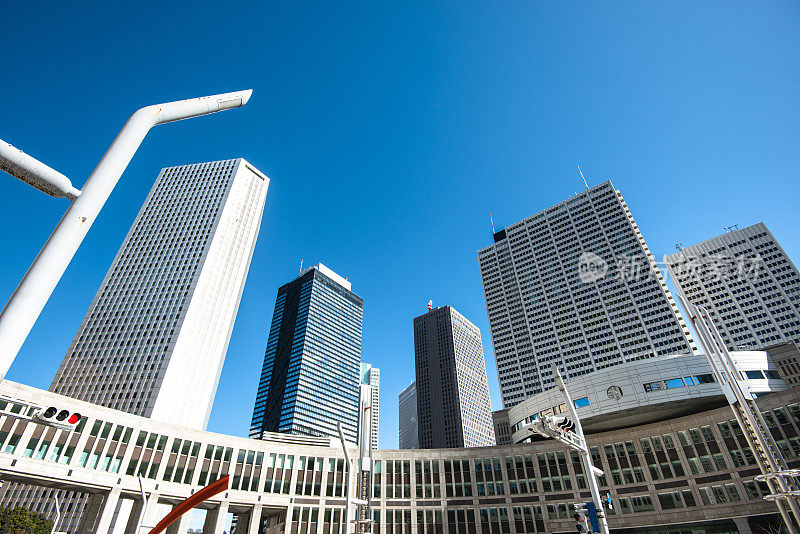 日本东京新宿商业区