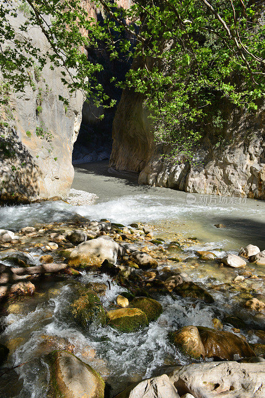 萨克里肯特峡谷费蒂耶土耳其