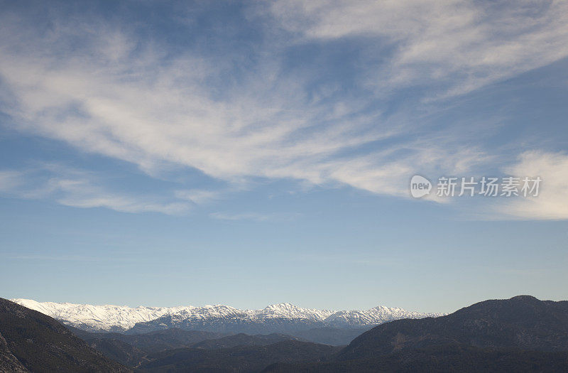 雪山风景优美