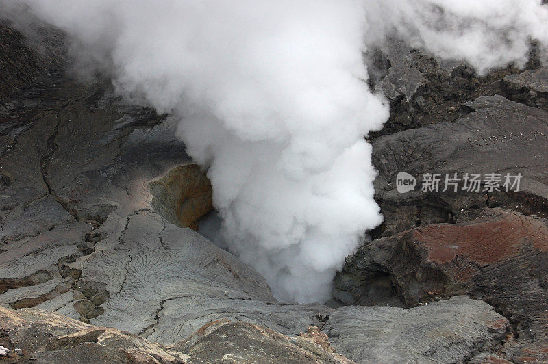 东爪哇的布罗莫火山口