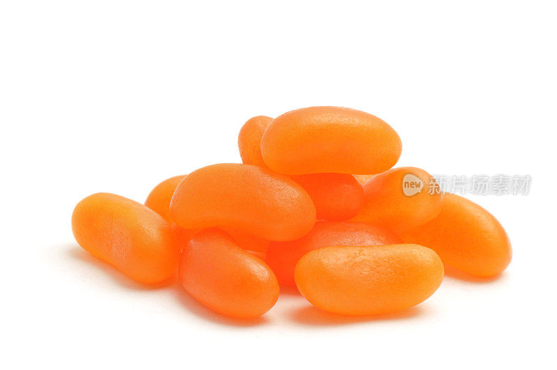 橙色的糖豆