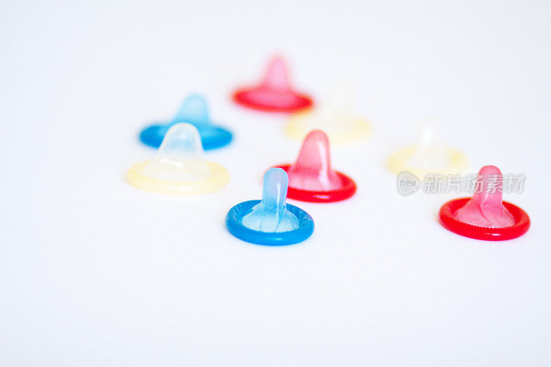 彩色避孕套