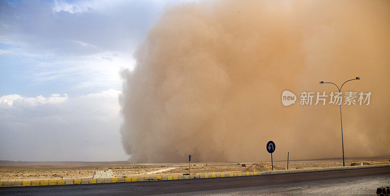 沙尘暴在约旦
