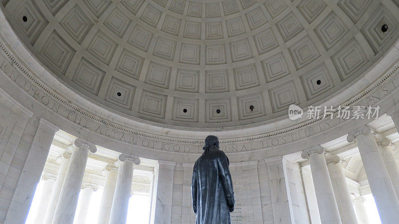华盛顿特区杰斐逊纪念堂