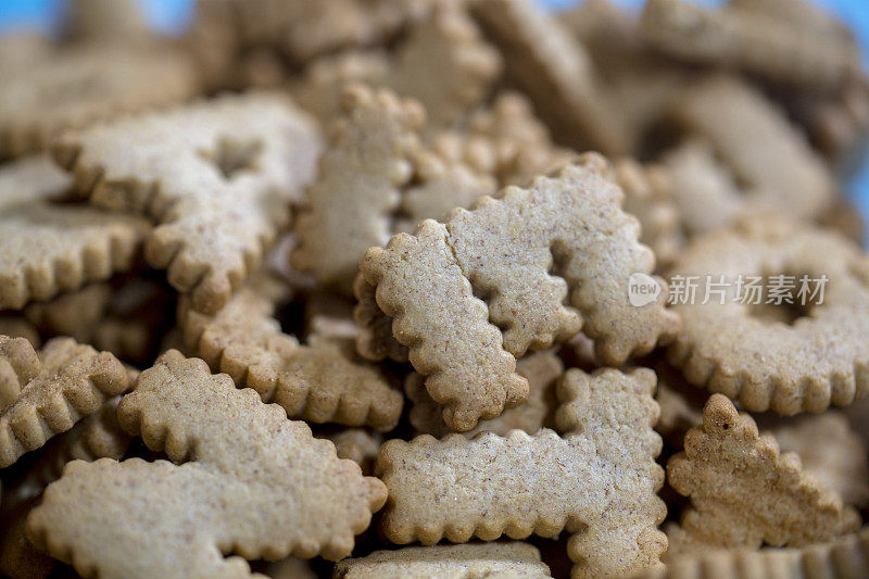 自制的字母饼干