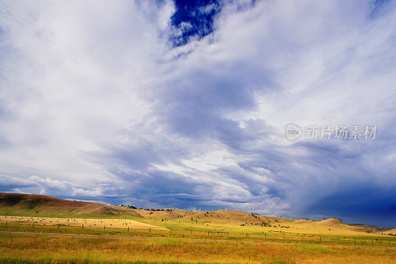 蒙大拿草原Cloudscape