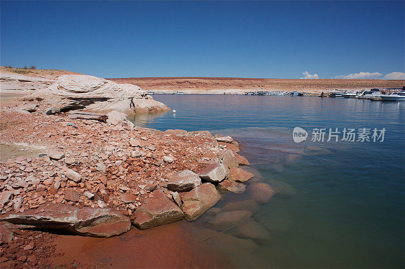 著名的鲍威尔湖全景