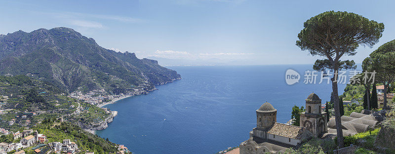 意大利。阿玛海岸。Ravello