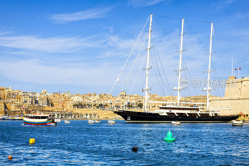 马耳他-地中海旅游目的地，大港口和瓦莱塔