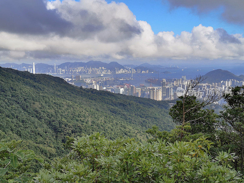 香港大帽山全景