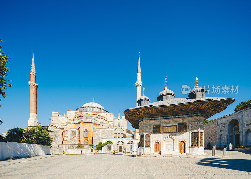 圣索菲亚大教堂，伊斯坦布尔，土耳其