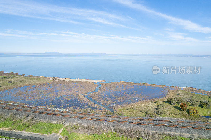 圣巴勃罗湾和海岸线