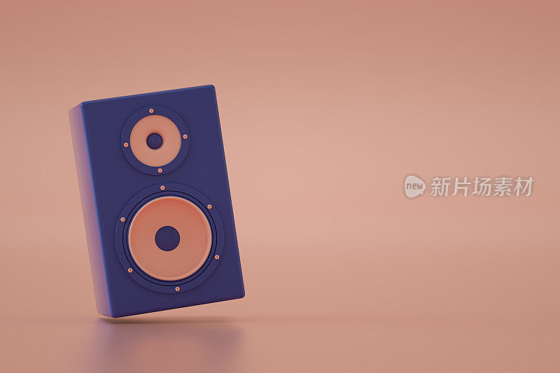 音频扬声器，音乐派对背景