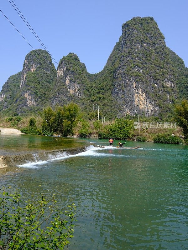 河流两岸的景观