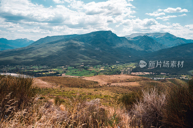 内希腊五彩缤纷的风景