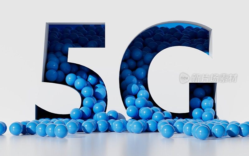 5G，第5代，移动网络数据技术，全球通信，速度