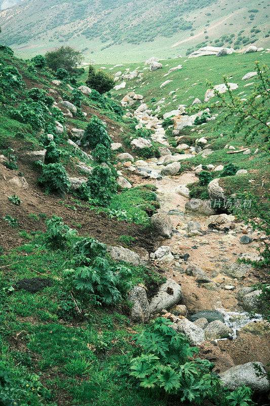 山间河流