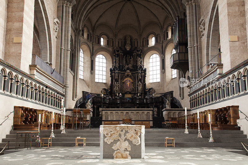 圣彼得大教堂，莱茵兰-普法尔茨，特里尔，德国，欧洲