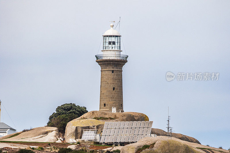 蒙塔古灯塔，建于蒙塔古岛