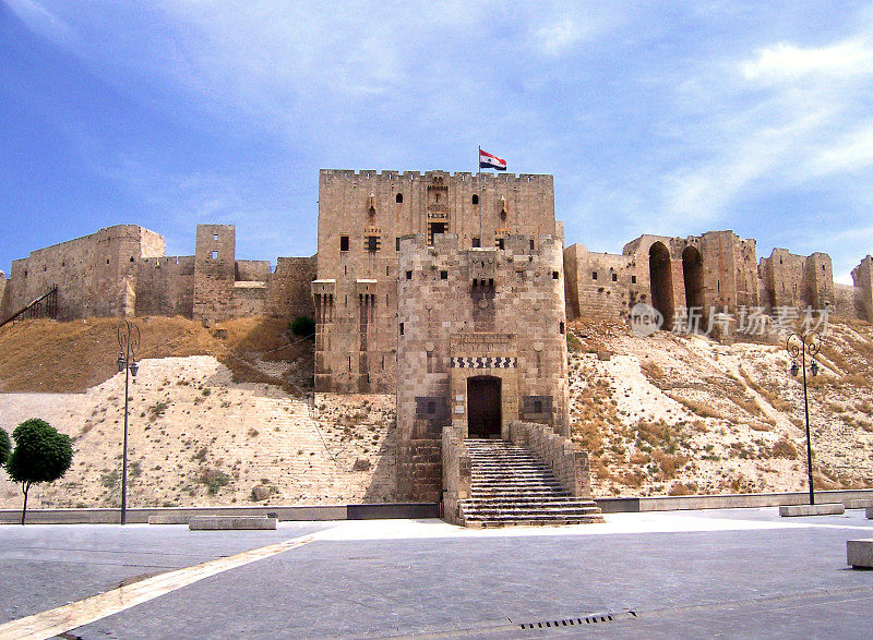 阿勒颇城堡战前叙利亚