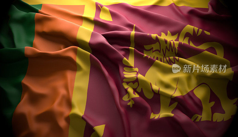 斯里兰卡，科伦坡国家官方国旗