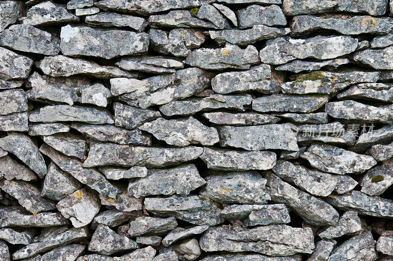 英国湖区:干石墙