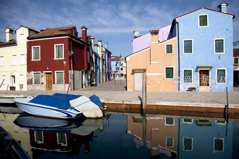 多彩色Burano