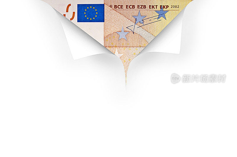 欧元和页面卷曲
