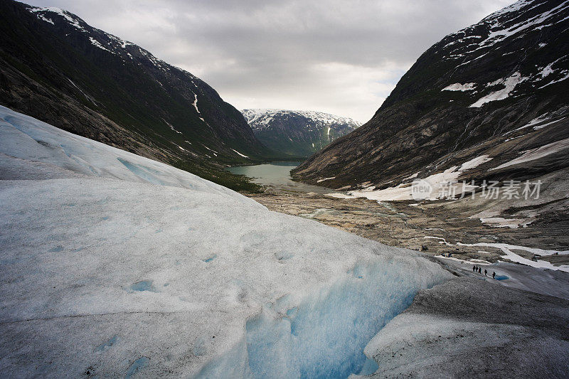 冰川在挪威
