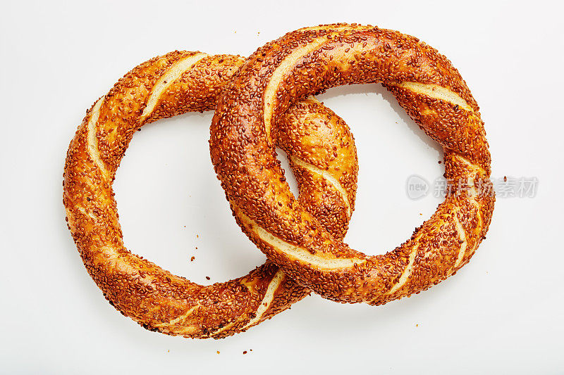 Simit。土耳其百吉饼