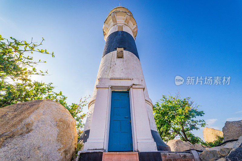 越南南部古劳岛的灯塔