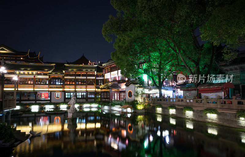 上海豫园夜景