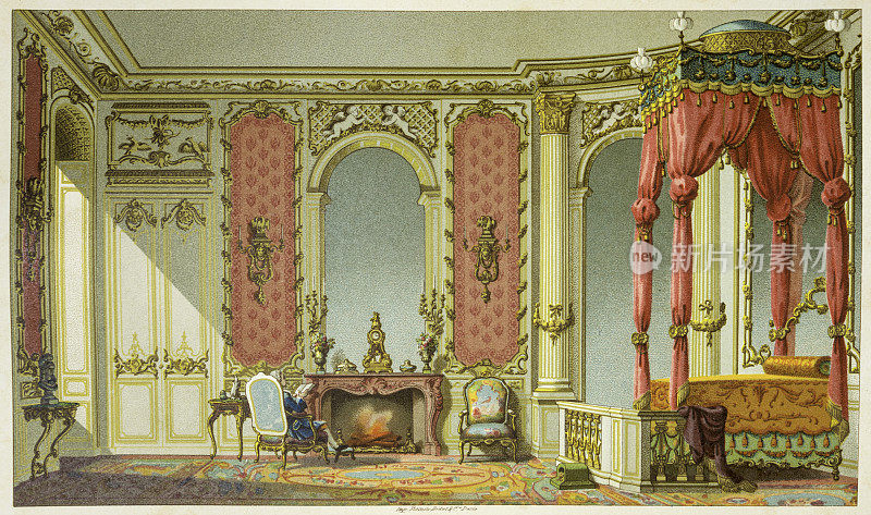 18世纪法国的大卧室