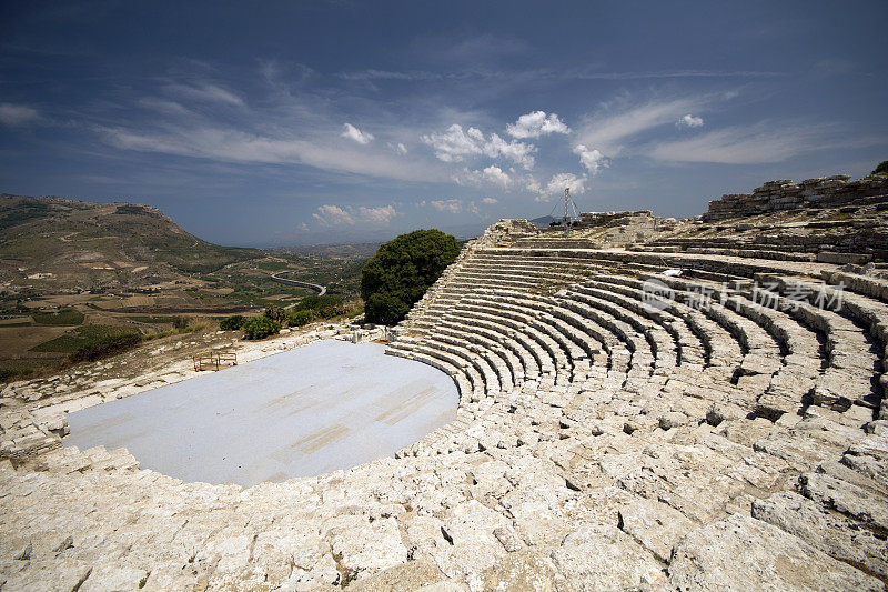 古希腊塞格斯塔剧院