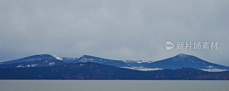 天湖荒野冰