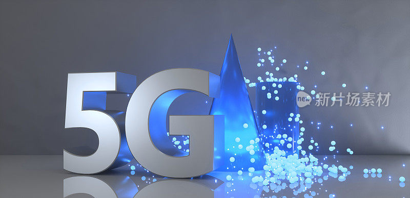5G技术数字概念