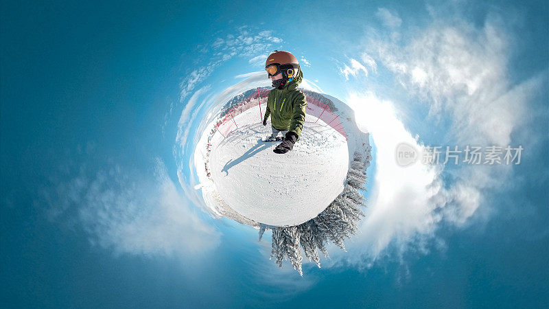 360年Snoboarder